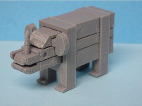 Gehirn teaser-rhino-casse t te rhino Spielzeug & game Zubehör 3d-puzzle brain teaser puzzle 3d print model - Mito3D
