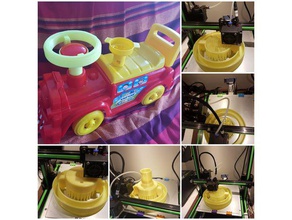 direksiyon a rideable araba oyuncak & oyun aksesuarları bebek oyunlar oyuncaklar 3d print model - Mito3D