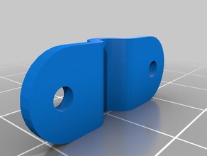 anpassbare Kabel-clip - Elektronik 3d print model - Mito3D