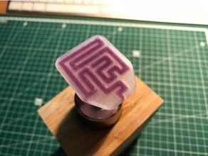 labirinto dispenser di sapone in testa dragan bagno ikea trasparente 3d print model - Mito3D