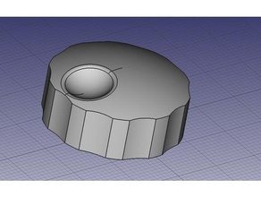 kx-2 elecraft botón de sintonización la electrónica radioafición kx2 3d print model - Mito3D