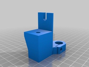 modified hevo z axis linear rail brackets 3d printer parts 3d print model - Mito3D