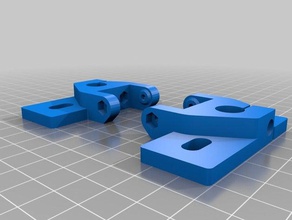 hevo x Umlenk-mount-Links-rechts 3d-Drucker Teile 3d print model - Mito3D