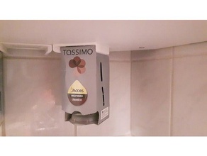 tassimo Kapsel-Speicher Küche und Esszimmer fusion 360 3d print model - Mito3D