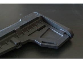 shockwave blade adapter sport & outdoors arm brace gun machine pistol rifle stock 3d print model - Mito3D