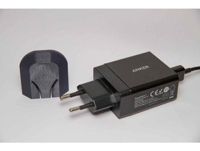 europlug protecteur les gadgets 230v la pac euro prise de courant fiche bouclier 3d print model - Mito3D
