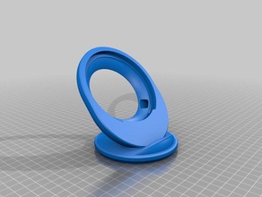 qi stand samsung pg9201 téléphone mobile 3d print model - Mito3D