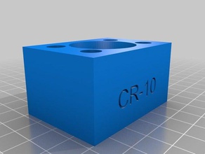 cr-10 pelota de squash pie Impresora 3d las piezas 3d print model - Mito3D