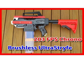 nerf ultrastryfe diy stryfe blaster gun 3d print model - Mito3D