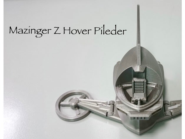 mazinger z hover-pileder mechanische Spielzeuge 3D print model - Mito3D