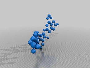 molecola biologia 3d print model - Mito3D