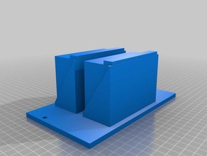 rostockmaxv2 luogo di stampa cassetto del sistema Stampante 3d parti rostock max v2 3d print model - Mito3D