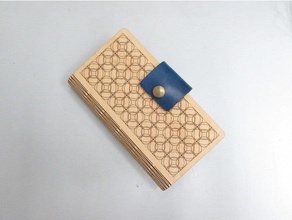 láser de corte madera la caja del teléfono iphone 6 7 8 el móvil 3d print model - Mito3D