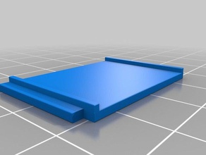 karearea talon - frontal de la placa superior La impresión en 3d 3d print model - Mito3D