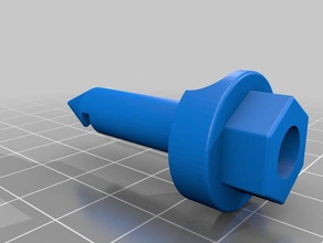 burroughs hesap makinesi krank bileşeni el aletleri kol metal baskı restorasyon 3d print model - Mito3D