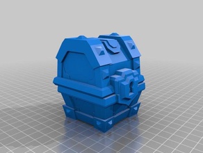 clash royale magical chest 3d printing 3d print model - Mito3D