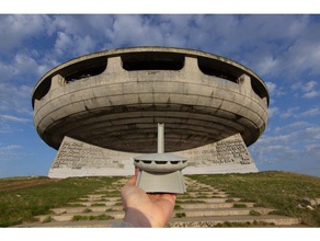 buzludzha monumento - bulgaria edifici e strutture architettura la buzludja il comunismo esplorare esplorando sofia sovietica urbano urbex 3d print model - Mito3D