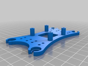 mini talon vibration isolated control board mount 3d printing 3d print model - Mito3D