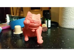 fu gato animais cat foda-se você 3d print model - Mito3D
