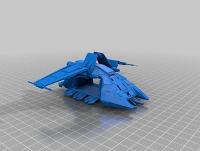 star wars imparatorluk 19bby gemi bırakın 3d baskı 3d print model - Mito3D