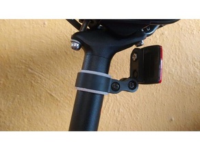 30mm 272mm bycicle rear reflector 3d print model - Mito3D