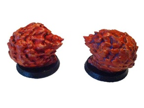esfera flamejante em miniatura jogos dnd dnd5e token masmorras e dragões 3d print model - Mito3D