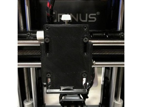 extruder Montage Platte in der Höhe verstellbar 3d-Drucker Teile montieren kodama trinus 3d print model - Mito3D