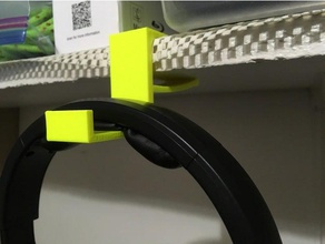 shelf-mounted hook organization headphone hook hook shelf shelf mount