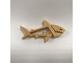 shark plus 3d printing 3d print model - Mito3D