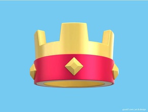crown clash royale toy & game accessories clash clash royale crown king official royale super cell supercell