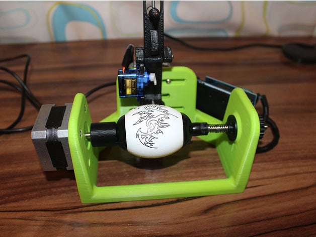 zdv sfera-o-bot il fai da te arduino robot la pasqua uovo di educativi eggbot prima robotica ragazzi bambini giocattoli open source sfera staminali istruzione motore passo-passo 3D print model - Mito3D