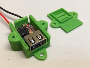 usb buck converter case electronics 3d print model - Mito3D