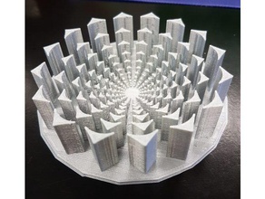 mandala fractal 3d printing jmu3space 3d print model - Mito3D