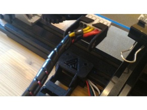 tevo tarantula drag chain ends 3d printer accessories 10x20 3d print model - Mito3D