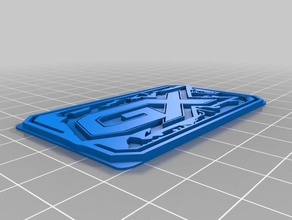 gx cartão A impressão 3d 3d print model - Mito3D