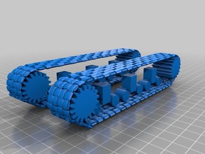 m2 tank tracks 3d-drucken tank-tread 3d print model - Mito3D