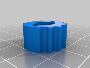 m3 kanat handscrew 3d yazıcı parçaları * sitesi 3d print model - Mito3D