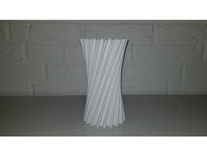 cogvase Dekor Blumen-vase spiral vase 3d print model - Mito3D