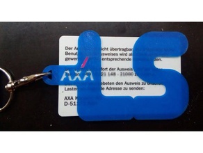 cardholder ls signs & logos 3d print model - Mito3D