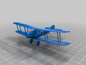bristol f2b - prima guerra mondiale aereo avion premi, ri i veicoli l'aviazione la reperto storico 3d print model - Mito3D