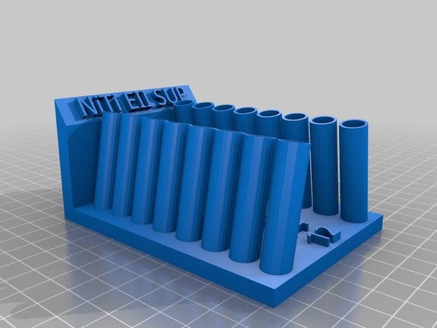 dental de ortodoncia arco organizador alambre arcos caja titular niti el ortho la 3D print model - Mito3D