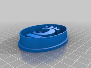 Üniversitesi cincinnati uc kurabiye kalıbı mutfak ve yemek bearcats cookiecutter çerez kesici 3d print model - Mito3D