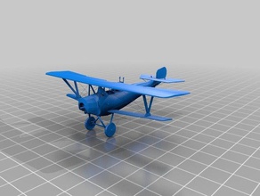 12 nieuport - Birinci Dünya Savaşı uçak avion premi re guerre mondiale araç havacılık eski eser 3d print model - Mito3D