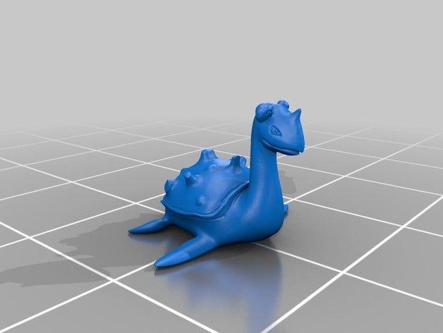 lapras video giochi 3D print model - Mito3D