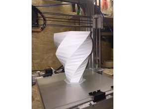 vase spiralize outdoor & garden flower spiral printing 3d print model - Mito3D