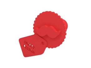 cookie stamp - moustache kitchen & dining 3dprintable 3dprinting 3d printing accessories accessory baking cookiecutter cookies cookiestamp cutter cutters cooking cool cuter fully printable fun funny home house tool makeprintable party practical tarantula tasty thingiverse tinkercad 3d print model - Mito3D