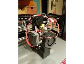 remix jk cooler malyan m150 50x50 blower fan 3d printer parts 50 mm 3d print model - Mito3D