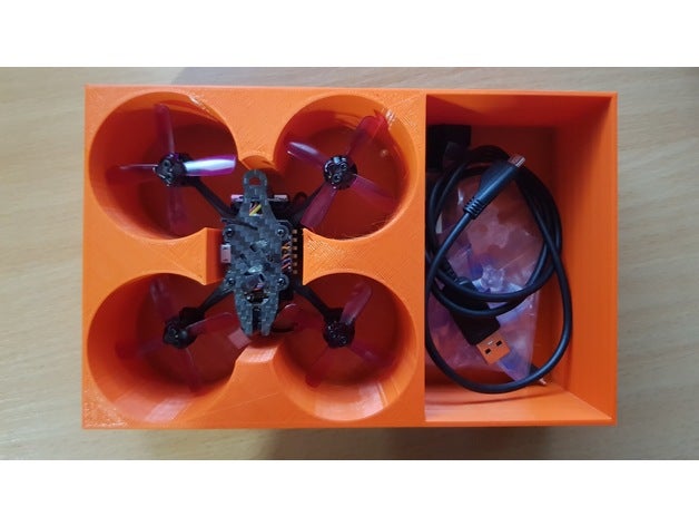 arfun-pro-95-box r c Fahrzeuge arfun 95 Drohne die Drohnen micro quad quadcopter 3D print model - Mito3D