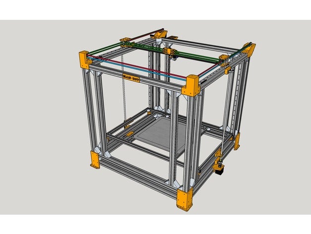 ellis bot - corexy 3d printers core xy 3D print model - Mito3D