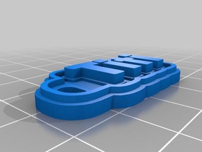 titi2-cierre chaveiros personalizado 3d print model - Mito3D